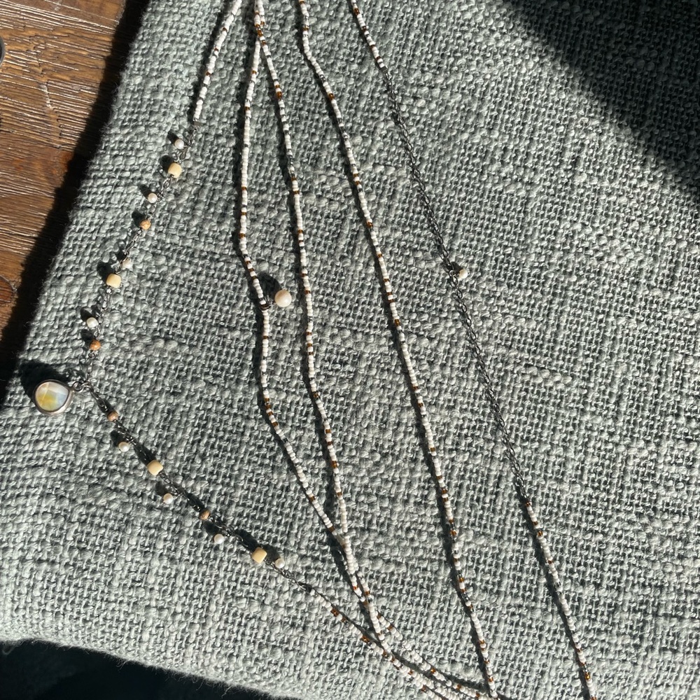 Retired Silpada Seed Bead Necklace